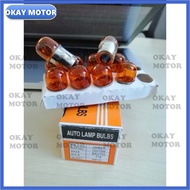 10pcs T16 12V10W SIGNAL BULB AMBER ORANGE BULB WAVE SRL115 Wave110 CT115 NS200 ZX250 Z250 NINJA250 Z