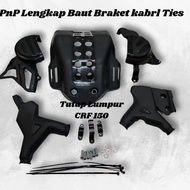 HONDA MESIN ENGINE COVER FRAME ENGINE COVER SET CRF 150 ENGINE GUARD CRF150 ENGINE COVER CRF SRX ENG