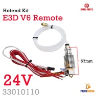 3D Printer Part E3D V6 Remote Hotend Kit 24V Hot End Print Head Spare Parts