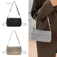 Shoulder Bag Armpit Bag Artificial Rhinestones Diamond Bag Dumpling Bag