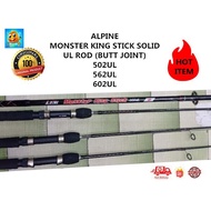 FISHDOM ALPINE MONSTER KING STICK SOLID UL ROD BUTT JOINT