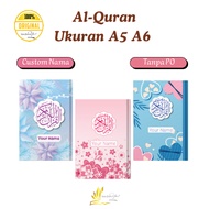 A5 A6 Size Quran Can Be Customized with Quran Name, Color Block, Hardcover