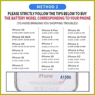 ◧ ▧ ◺ Original High capacity Phone Battery For iPhone 7plus (free tools)