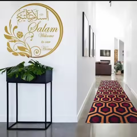 Salam Islamic Welcome Home Wall Stickers Decal Christian Lord Jesus Bible Verse Living Room Bedroom 