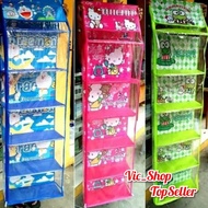 HANAFIA RAK TAS GANTUNG KARAKTER JUMBO | RAK TAS GANTUNG DINDING | RAK TAS KAMAR AESTHETIC | RAK TAS