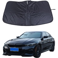 Car Windshield Sun Shade Compatible with BMW 3 Series 4 Series i3 i4 2020-2025 Car Foldable UV Ray R