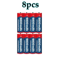 2026 baru 1.5V AA 9800 mAh 1.5V AAA 8800 mAh Alkaline1.5V bateri boleh dicas semula untuk jam mainan