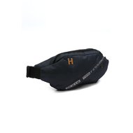 Hamlin Atera Waistbag Pria Casual Fashion Style Large Storage Material Canvas ORIGINAL - Navy