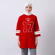 Rahayu - T-Shirt Independence Day 17 August Oversize Cotton Combed 24s Sleeve 7/8