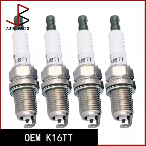 4 Pieces/Set Spark Plug OEM K16TT 22401-KA200 MD344180 BKR5E-11 for DAEWOO REZZO 2000- for MITSUBISH