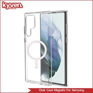 Clear Case Magsafe Magnetic Samsung S23 S23FE S24 S24FE S24 Ultra S25 S25FE S25 Ultra Fold 3 4 5 6 7