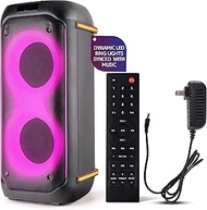 Pyle Compact Bluetooth PA Party Speaker System – 160W Portable Karaoke Machine with Built-in Battery