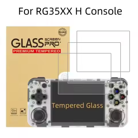 2024 HD Screen Protector Film 9H Durable Game Accessories Anti-Scratch Tempered Glass for Anbernic R