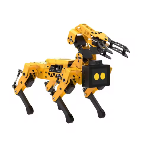 Hiwonder ESP32 4 DOF MechDog with Robot Arm AI Large Model Visual Speech Grabbing Programmable Robot