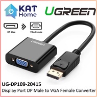 UGREEN DISPLAY PORT DP MALE TO VGA FEMALE CONVERTER ADAPTER WITH SUPPORT 1920*1080 @60HZ (UG-DP109-2