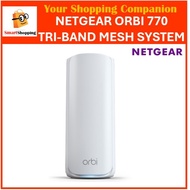 NETGEAR Orbi 770 Tri-Band WiFi 7 Mesh Add-on Satellite - BE11000 11Gbps (RBE770) - RBE770-100APS