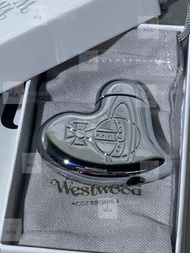 💜Vivienne Westwood Lighter 西太后 銀色愛心 心形 充氣 打火機