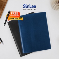 2026 Executive Planner A4 SEP 102 – PU Stitched Cover Diary Notebook
