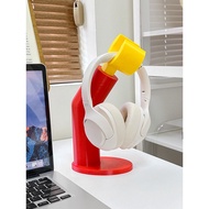 Creative decorative lego headphone stand, computer headphone hanging accessories, desk shelf, headph