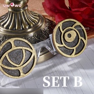 UWOWO Collab Series: Game Identity V "Little Girl" ชุดคอสเพลย์ผู้หญิงที่มีแว่นตาเครื่องแต่งกายวันฮาโ