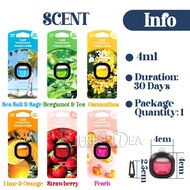 Car Air Freshener Fragrance Perfume Diffuser Scent Fresheners Aroma Clip Vent Aircon Aromatherapy Am