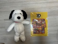 Snoopy 正版史努比毛絨公仔  + 史努比A4文件夾