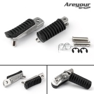 Areyourshop รถจักรยานยนต์ด้านหน้าเท้าเหยียบหมุดเท้าสำหรับ Kawasaki NINJA 250 ER4N ER4F Ninja 400 ER6