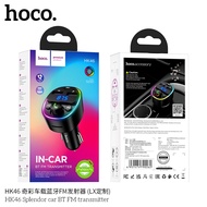 HOCO HK46 Bluetooth Car + 3-Port Charger 2.4A Power Supply Secondary TF Card Flash Drive With LED Sc