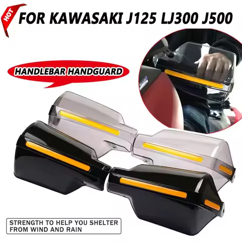 For KAWASAKI J125 J300 J500 J 300 Motorcycle Accessories Handguard Windshield Handlebar Windproof Ha