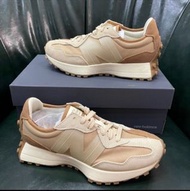 anb brand x New Balance 327 跑步鞋 卡其棕