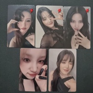 (G)I-DLE full album 2 pre-order benefit pob web QQ photocard Miyeon Minnie Soyeon Yuqi Shuhua fullse
