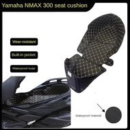 XMAX300 Motorcycle Seat Bucket Cushion Suitable for Yamaha Storage Box Lining Protective Pad Waterproof Leather Shock Absorption