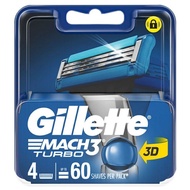 Gillette Mach3 Turbo Refill 4cart