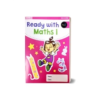 Pre-Primary Kids Books-Ready With Maths 1 Exercise Book/Prasekolah Tadika Sukatan Buku Latihan Matematik幼儿园儿童数学练习册