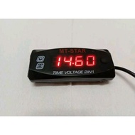 Volt meter 2 in 1 hour and volt