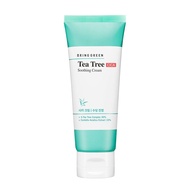 BRING GREEN Tea Tree Cica Soothing Cream - Oil Control Face Moisturizer, Acne & Redness Relief, Sens