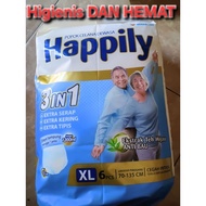 ADULTPopok 3-IN-1HAPPILY - Extra Thin, Extra Absorbent, Extra Dry