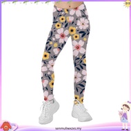 Guess Kids Toddler Girl - Reversable Jersey Legging Watercolor Flowers W Color