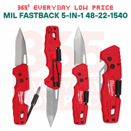 365s MILWAUKEE 48-22-1540 มีดพับอเนกประสงค์ FASTBACK™ 5 IN 1