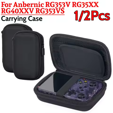 Storage Bag Shockproof Protective Case Game Console Bag for Anbernic RG353V RG35XX RG40XXV RG353VS