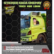 ONEWAY GLASS STICKER FUSO HINO/ HINO LOHAN GLASS VARIATION STICKER