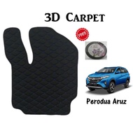 Perodua Aruz 3D Car Floor Mat (Carpet)