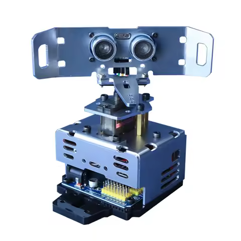 MG90S Ultrasonic Radar Robot with 1.8 Inch Screen Metal Bracket Detector For Arduino Robot DIY Kit N