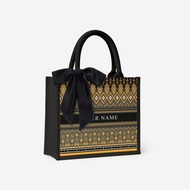 FAMSY Songket - Tote Bag (With Name Customization)