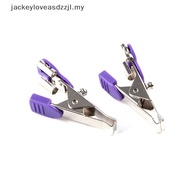 jackeyl 1Pc Multifunction Alligator Clip Connector For Animal/Vet ECG EKG Monitor Cable MY