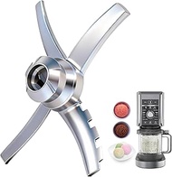 FullMayPro Replacement Paddle Compatible with Ninja Creami NC501 Series Ice Cream Makers,Stainless S