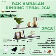 Minimalist SHELF WALL SHELF WIDTH 20 CM.(Contains 2 PCS)