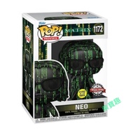 Chai Baoqu FUNKO POP 1172 Neo Hacker Mission Kigo Luminous Version International Sticker MOVIES Us
