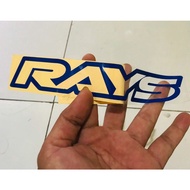 JDM Cutting Sticker RAYS Only