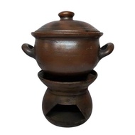 Pottery - clay pot inflatablenatural Boiled Pottery Pot/ CLAY HERBAL BOILING POT/ TRADITIONAL POT/
